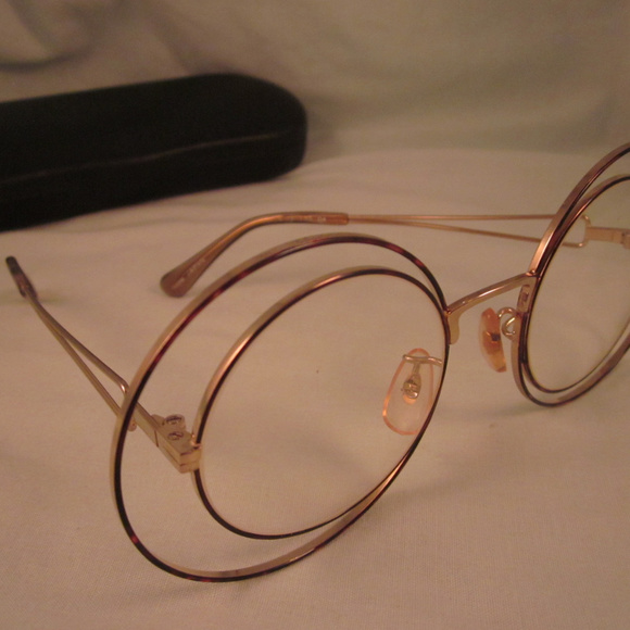 Tura Accessories - Vintage 1980's TURA Rx Eyeglasses DOUBLE CIRCLE